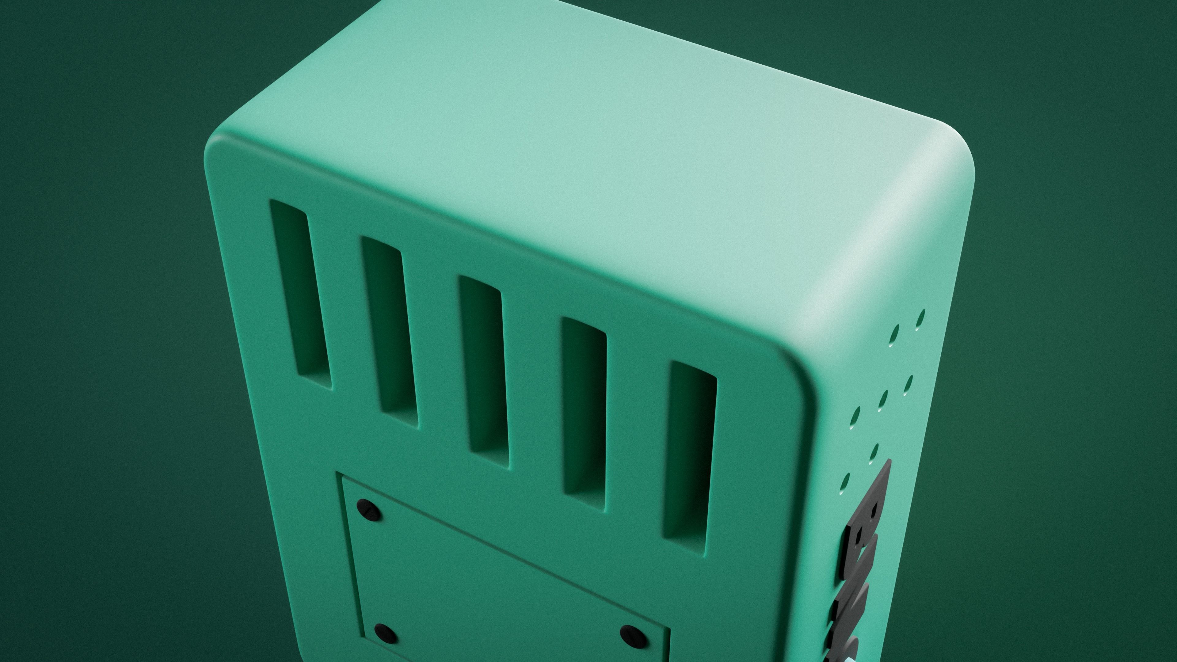 Adventure Time BMO Real Geometry 3D Model 3D model_4