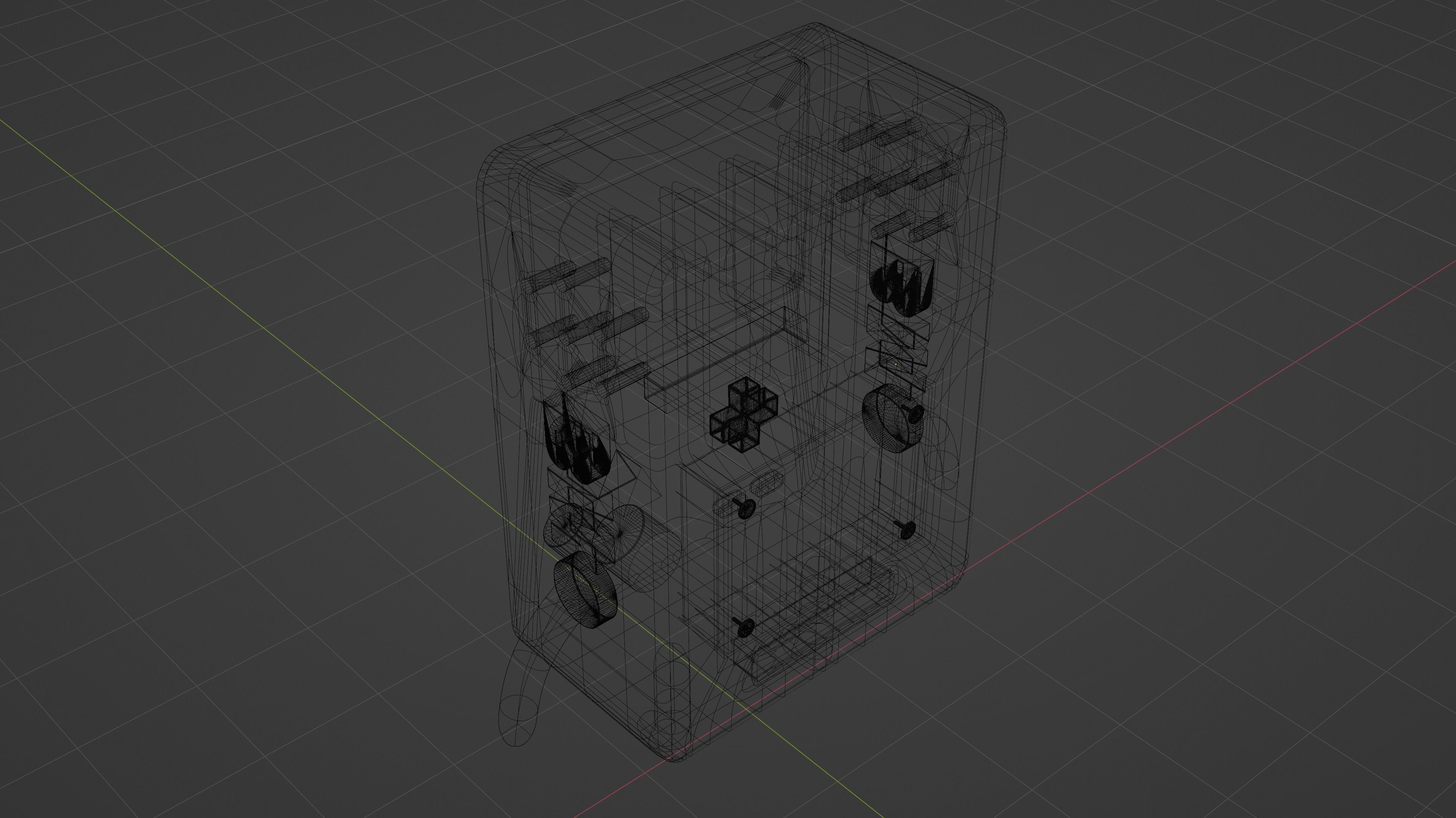 Adventure Time BMO Real Geometry 3D Model 3D model_7