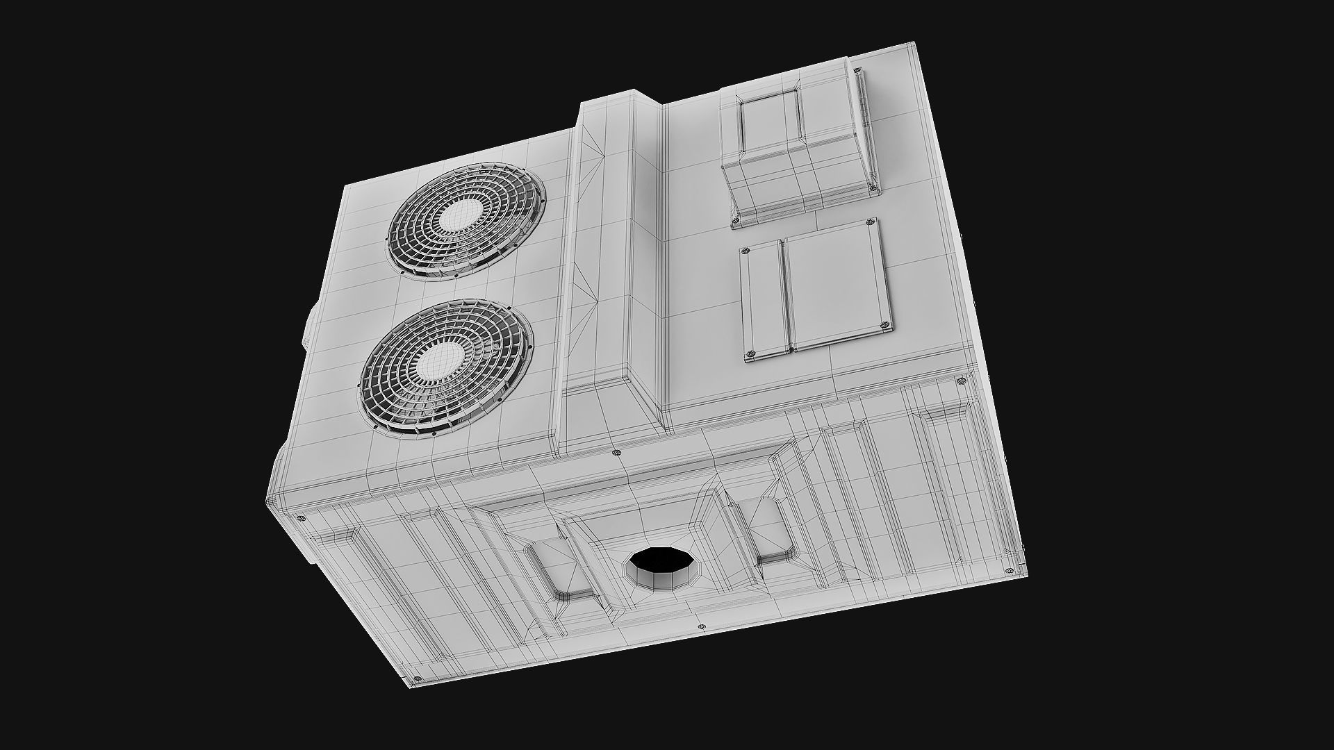 Sci-Fi air conditioner 06 3D model_7