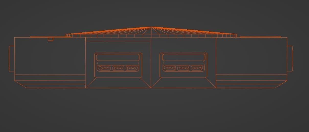 Game Console 3D model_6