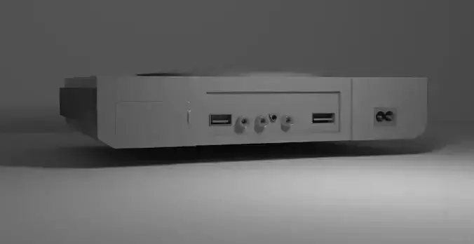 Game Console 3D model