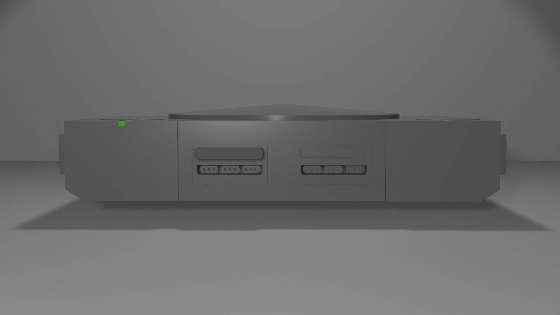 Game Console 3D model_1