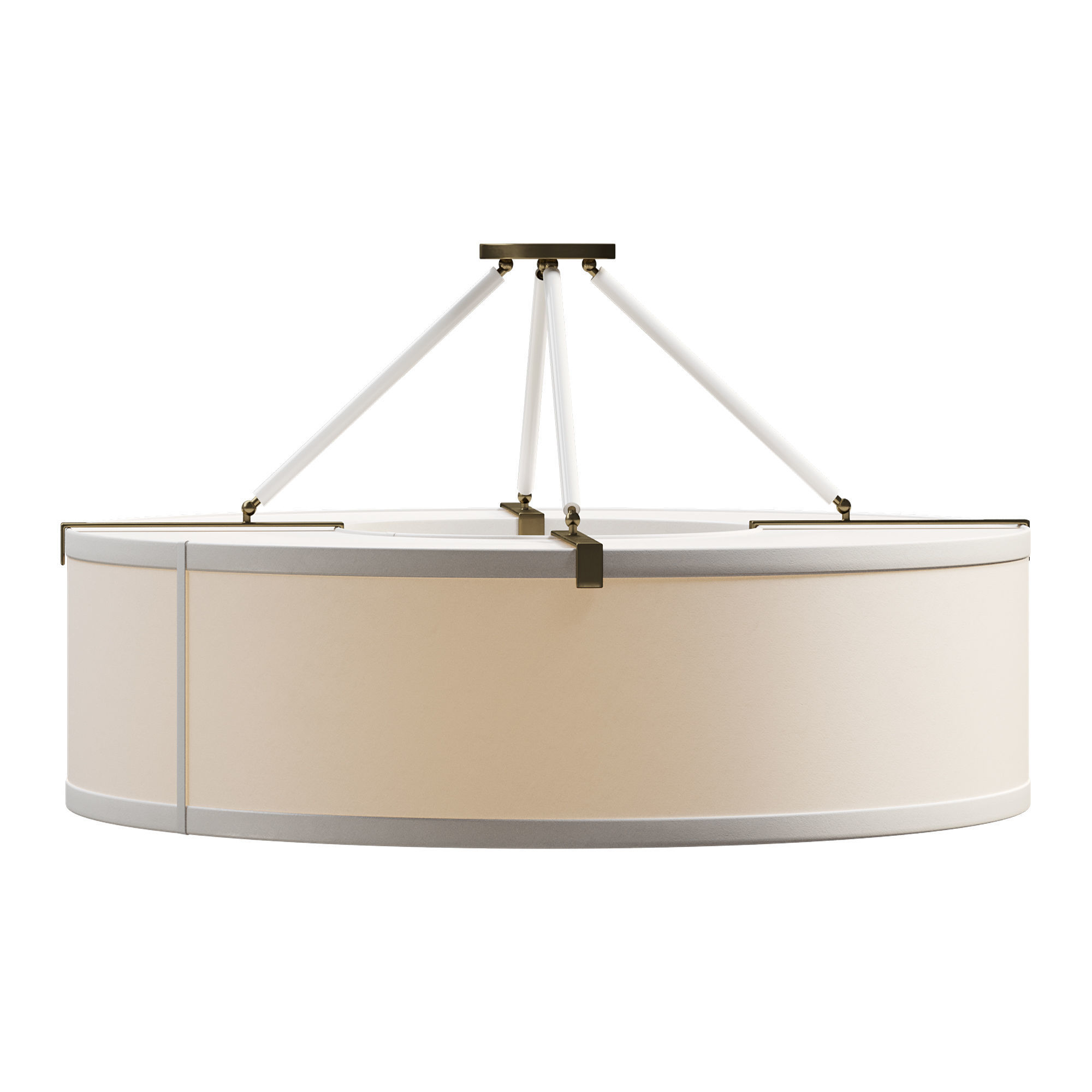 Donut Wafer Pendant 3D model_6