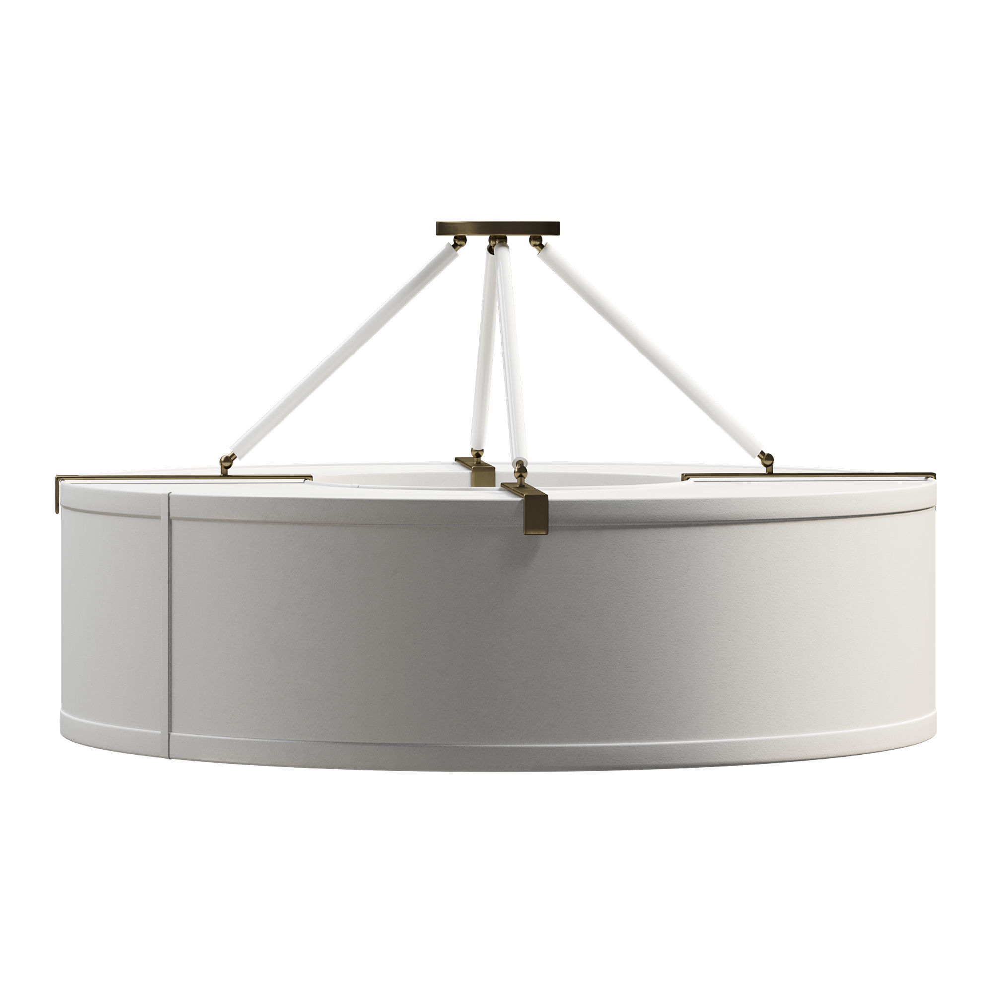 Donut Wafer Pendant 3D model_8