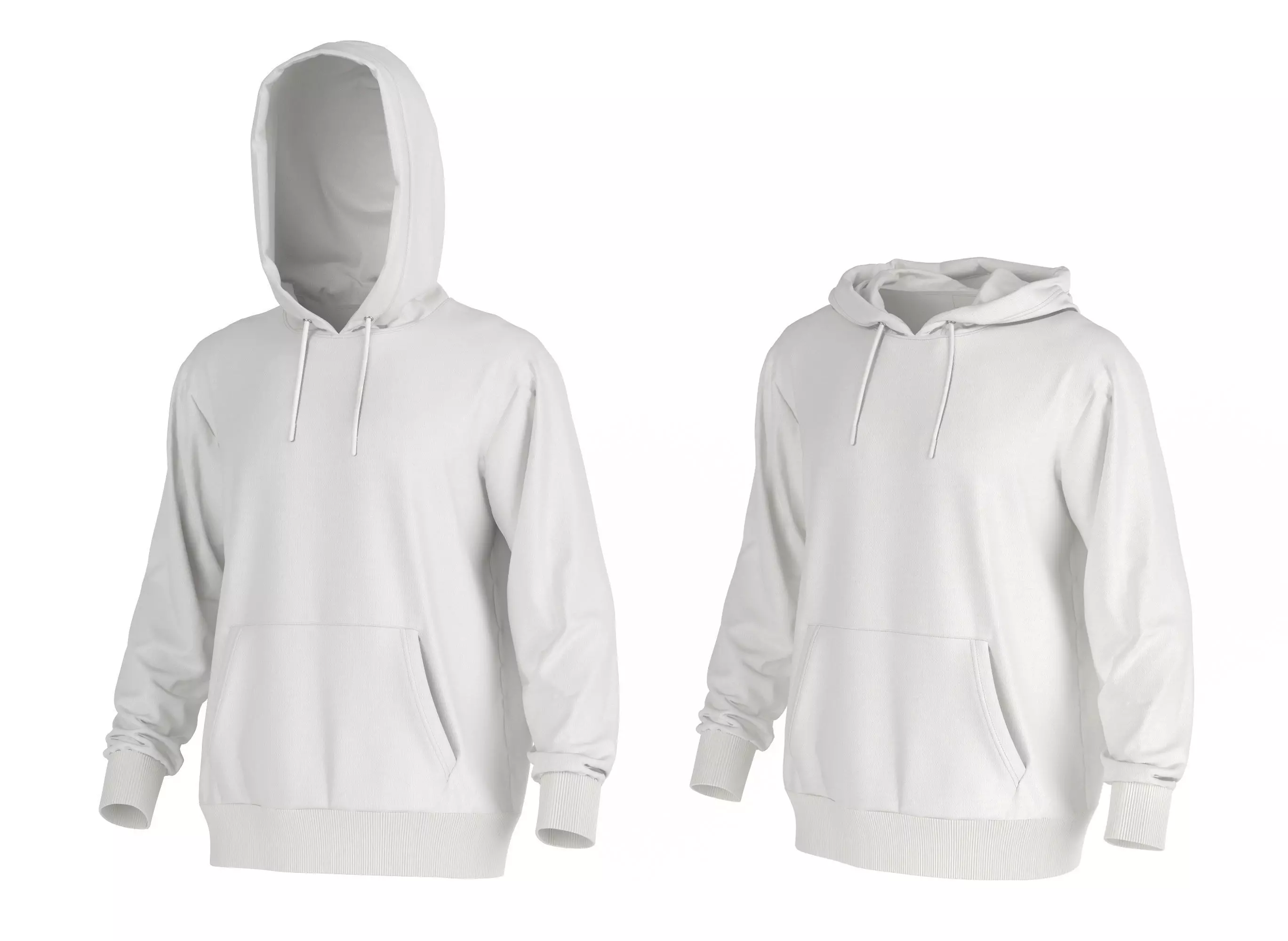 Hoodie Male 3D model