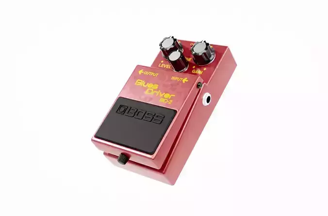 Amplifier Pedal Boss Reds Driver 3D model