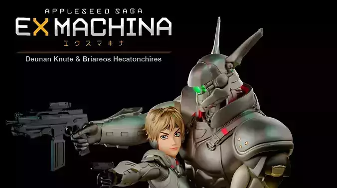 Appleseed Ex Machina 1-6 scale printing - Personal use only