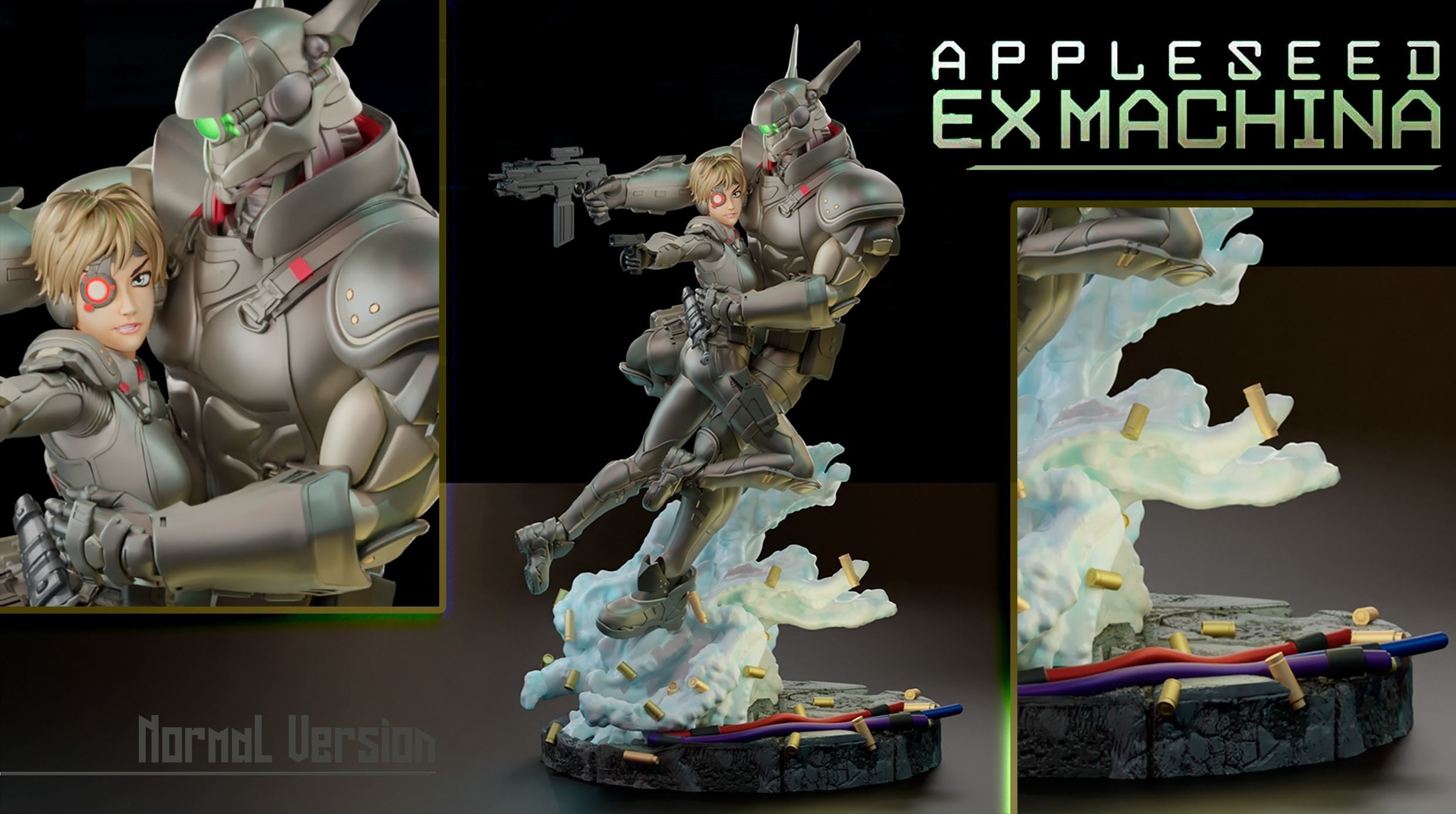 Appleseed Ex Machina 1-6 scale printing - Personal use only 3D model 3D ...