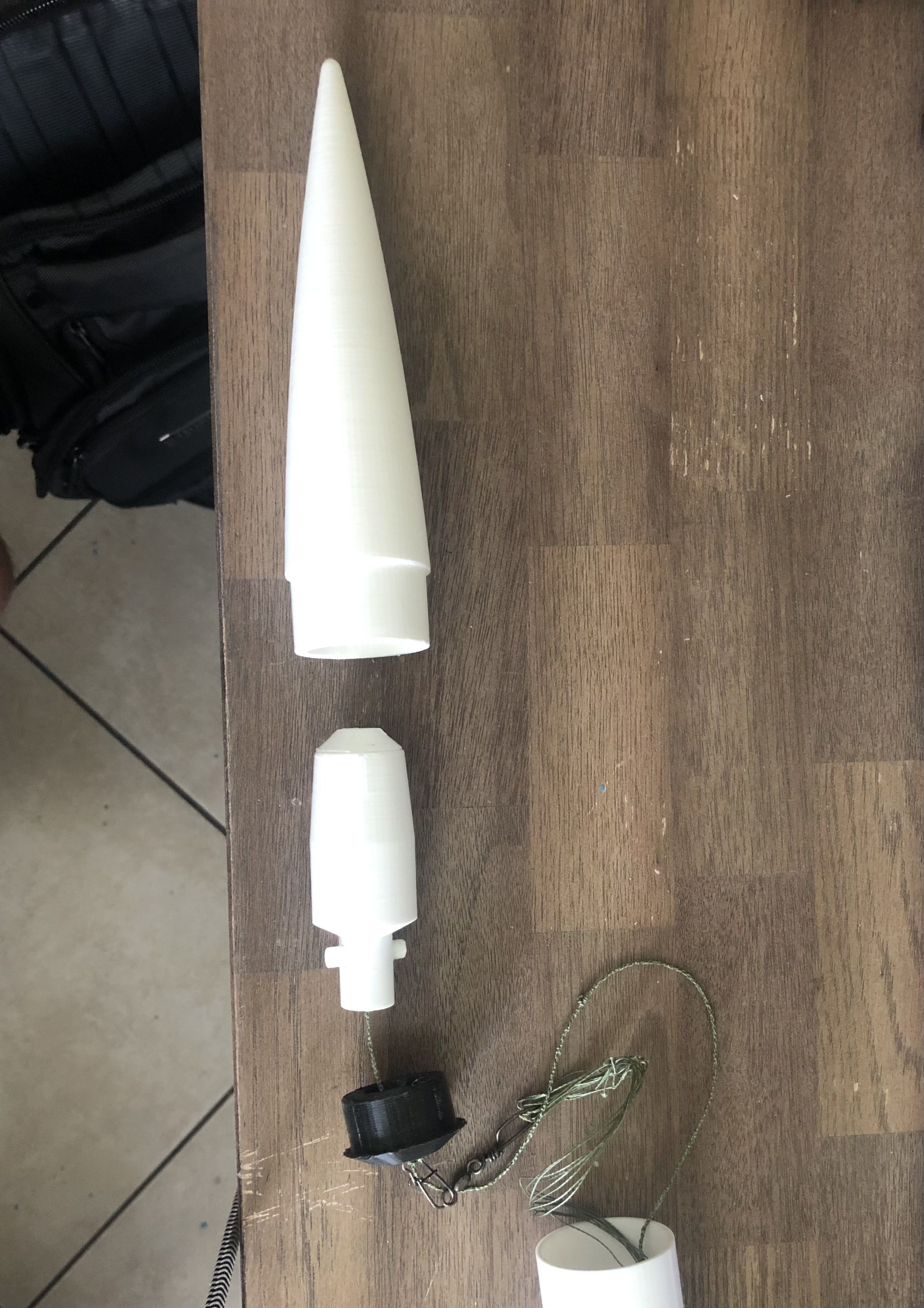ARCOMET E-SIZE MODEL ROCKET 3D model_7