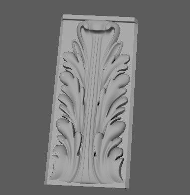 Decor for furniture 3D model_4