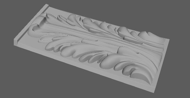 Decor for furniture 3D model_2