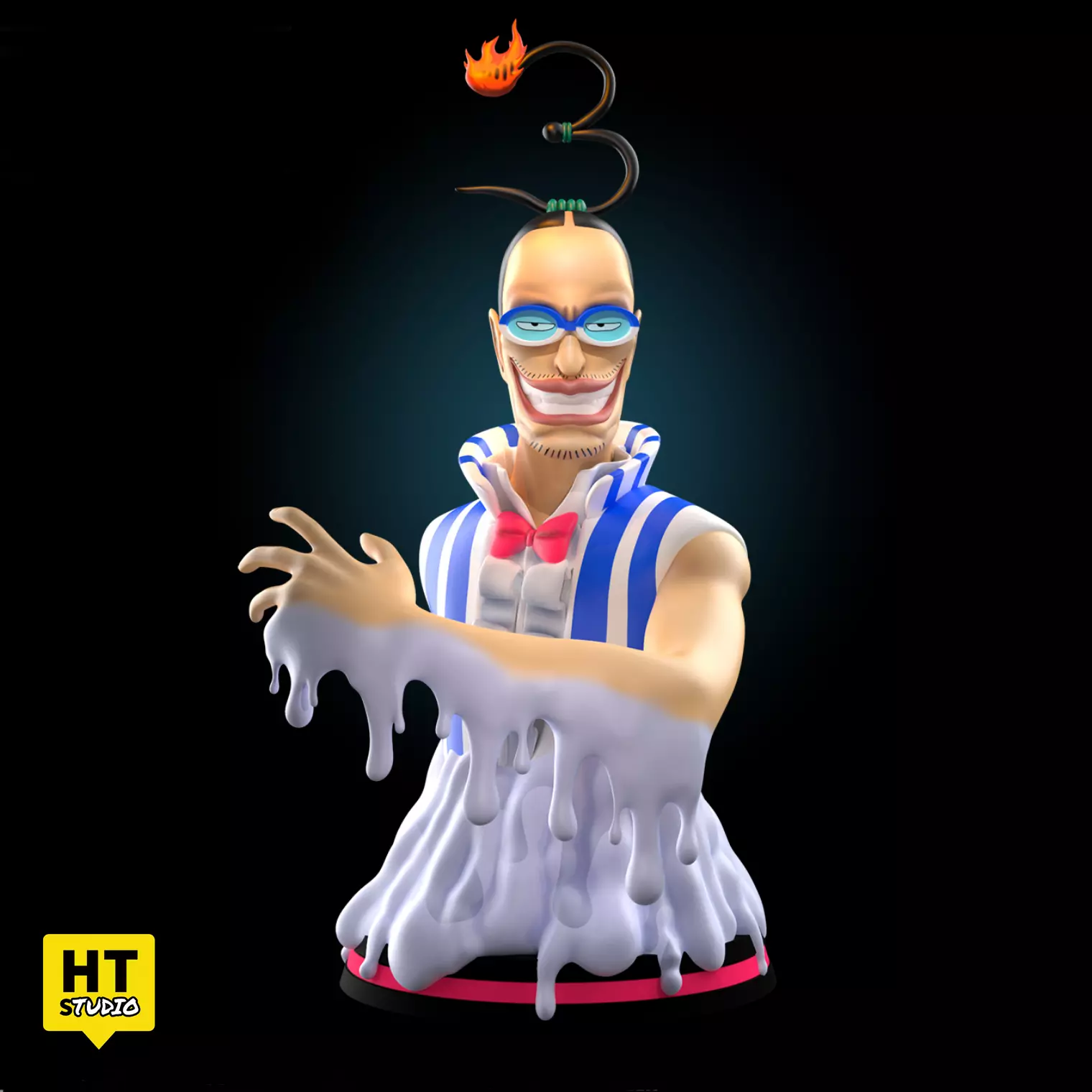 Galdino Mr 3 One Piece 3D print model_0