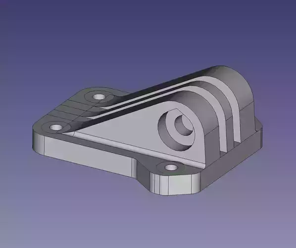 GoPro Mount for GEPRC Readytoski Mark 4 3D print model