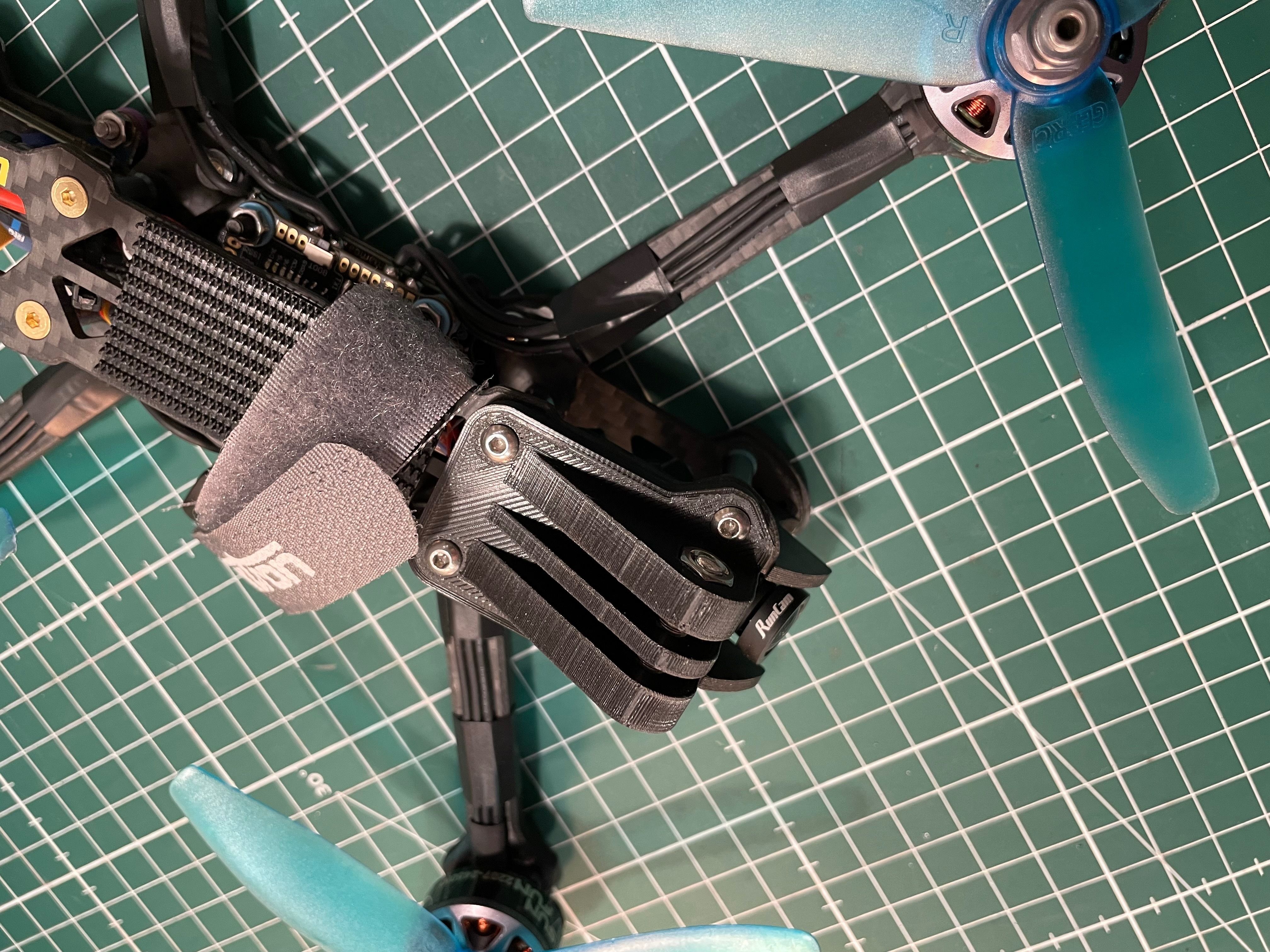 GoPro Mount for GEPRC Readytoski Mark 4 3D print model_3