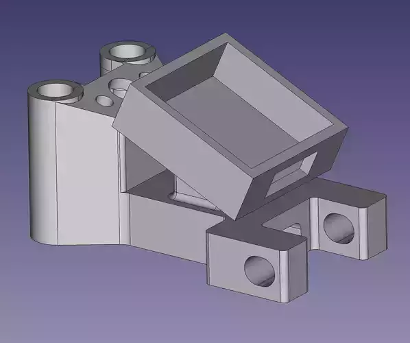 Mark 4 GPS CRSF VTX for BN220 and BN880 3D print model