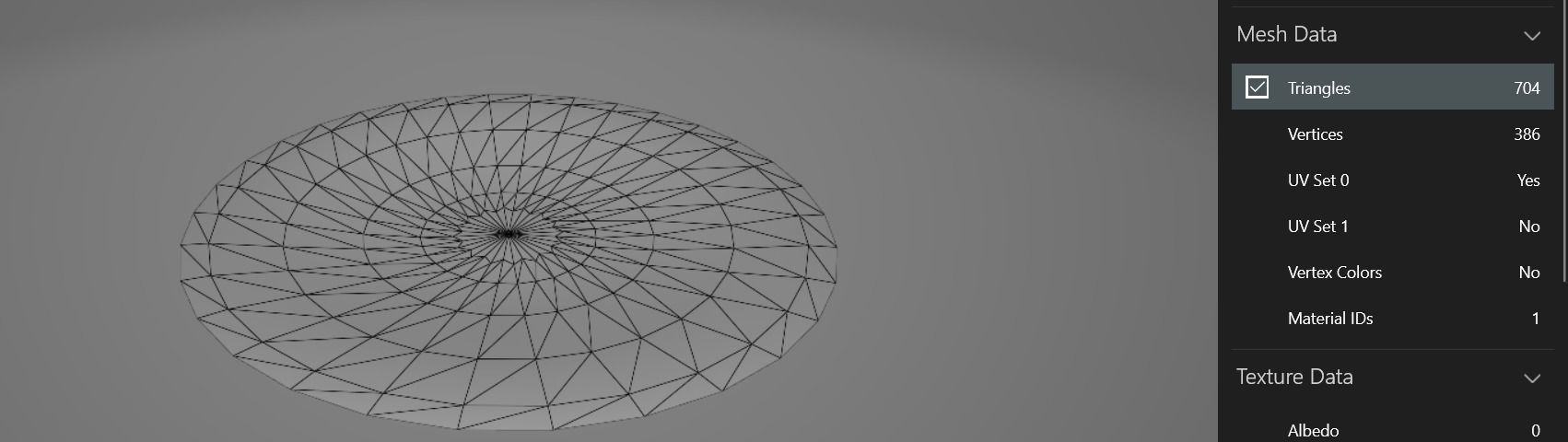 Romantic cute table 3D model_11