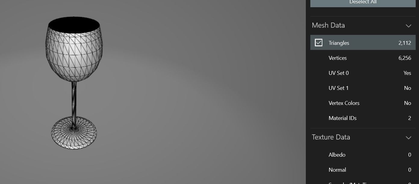 Romantic cute table 3D model_3