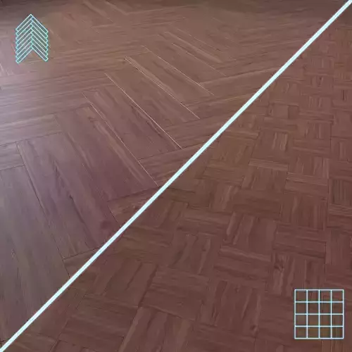 Parquet - Laminate - Wooden floor 2 in 1