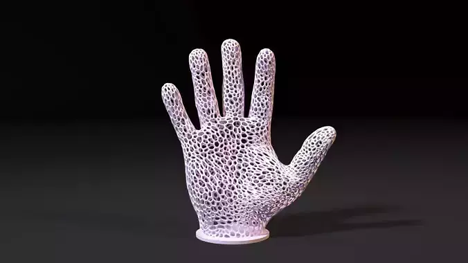 Hand 2 cactus sculpture