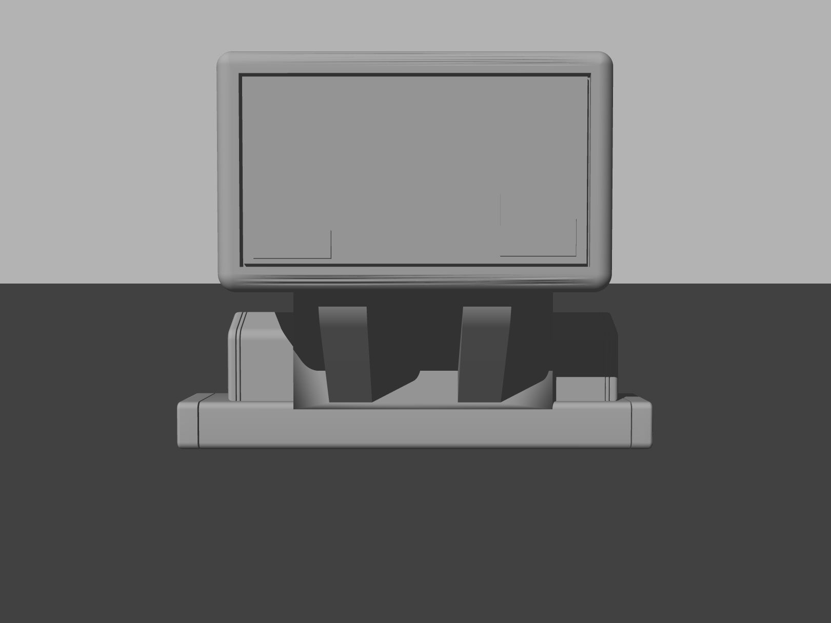 Retro Pc Free 3D model_4