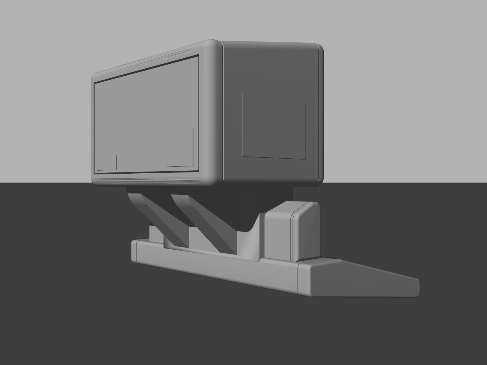 Retro Pc Free 3D model_5