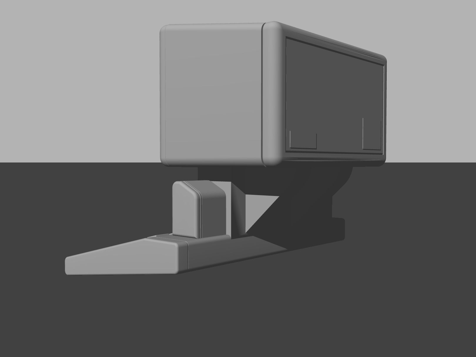 Retro Pc Free 3D model_3