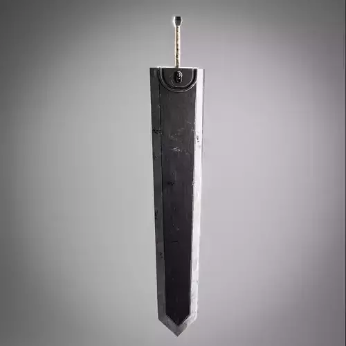 Berserk Guts sword 3D model
