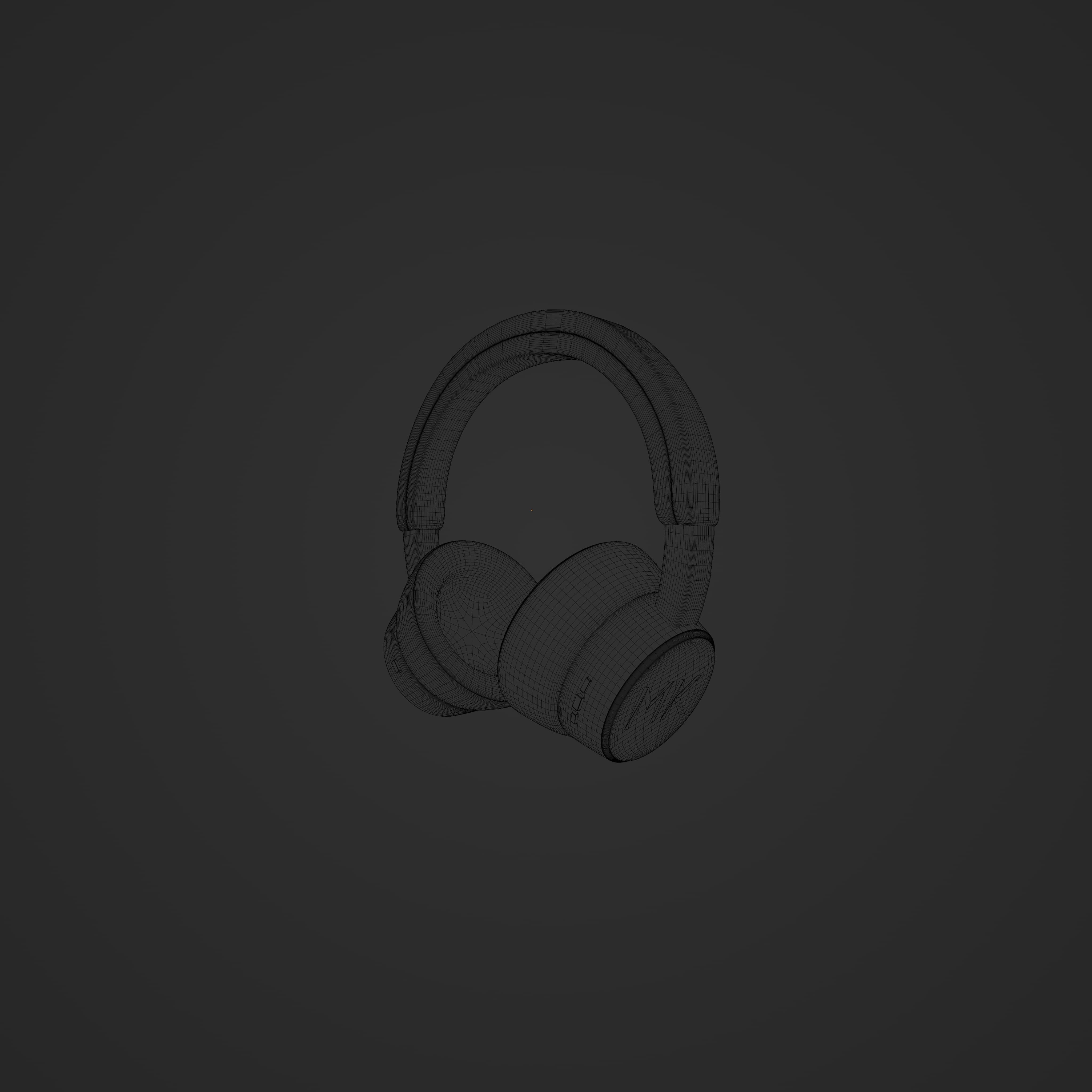 Head phone 3D model_8