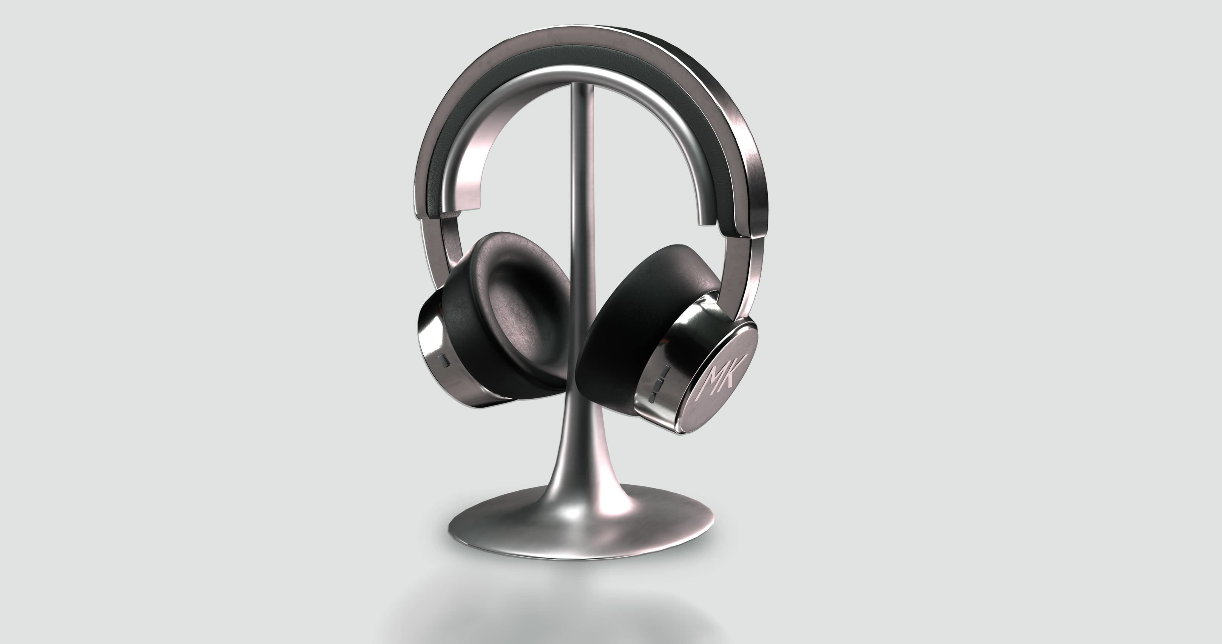 Head phone 3D model_1