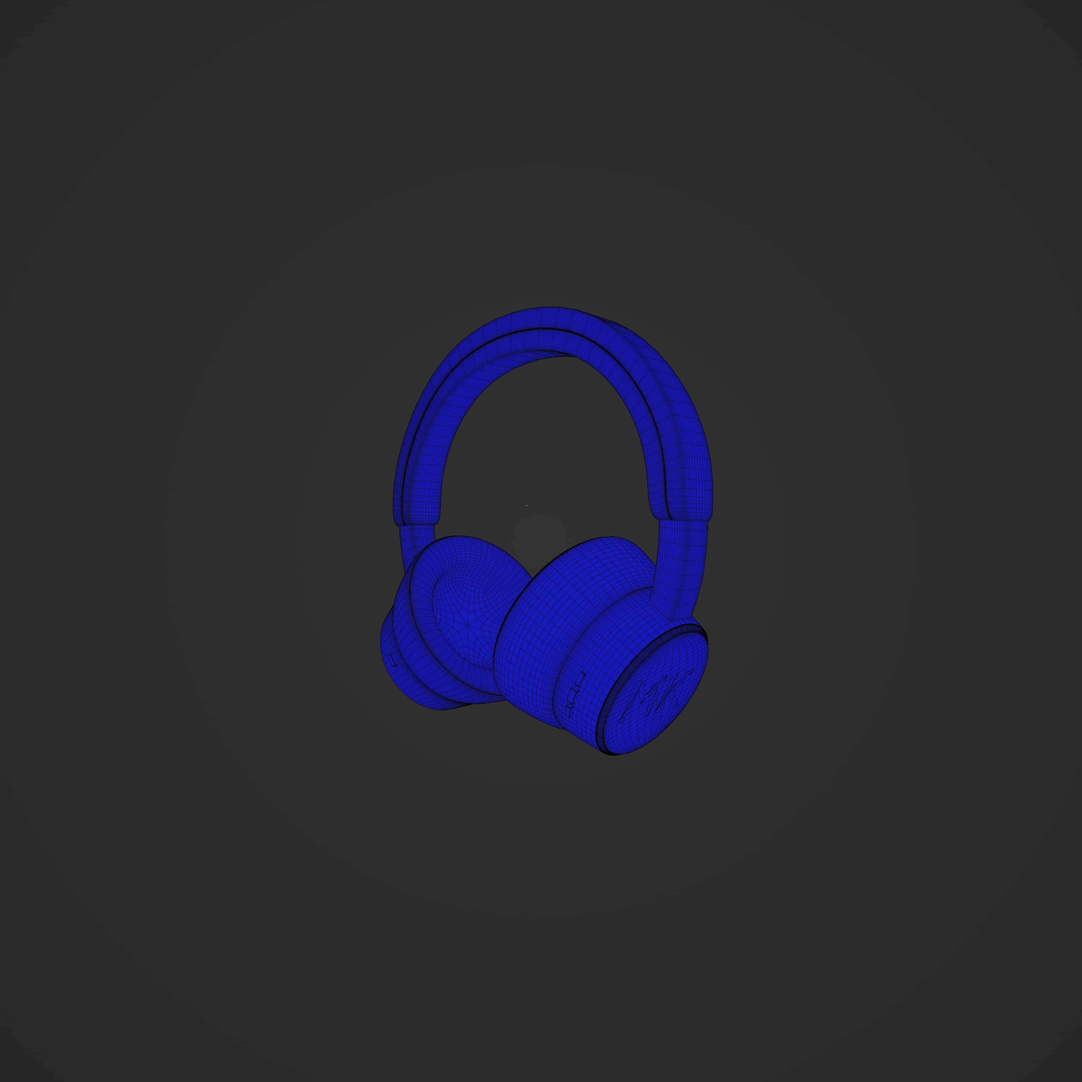 Head phone 3D model_6