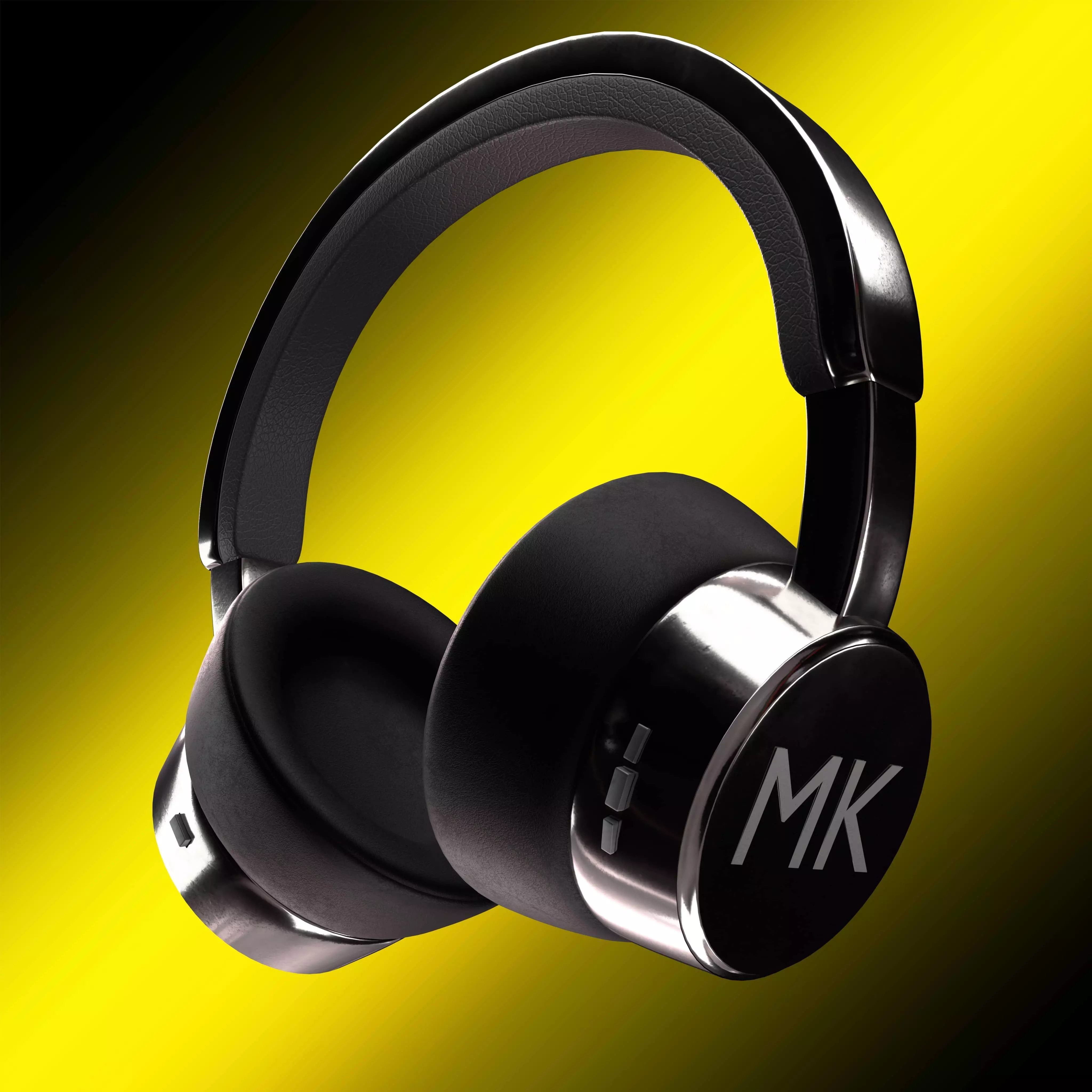 Head phone 3D model_0