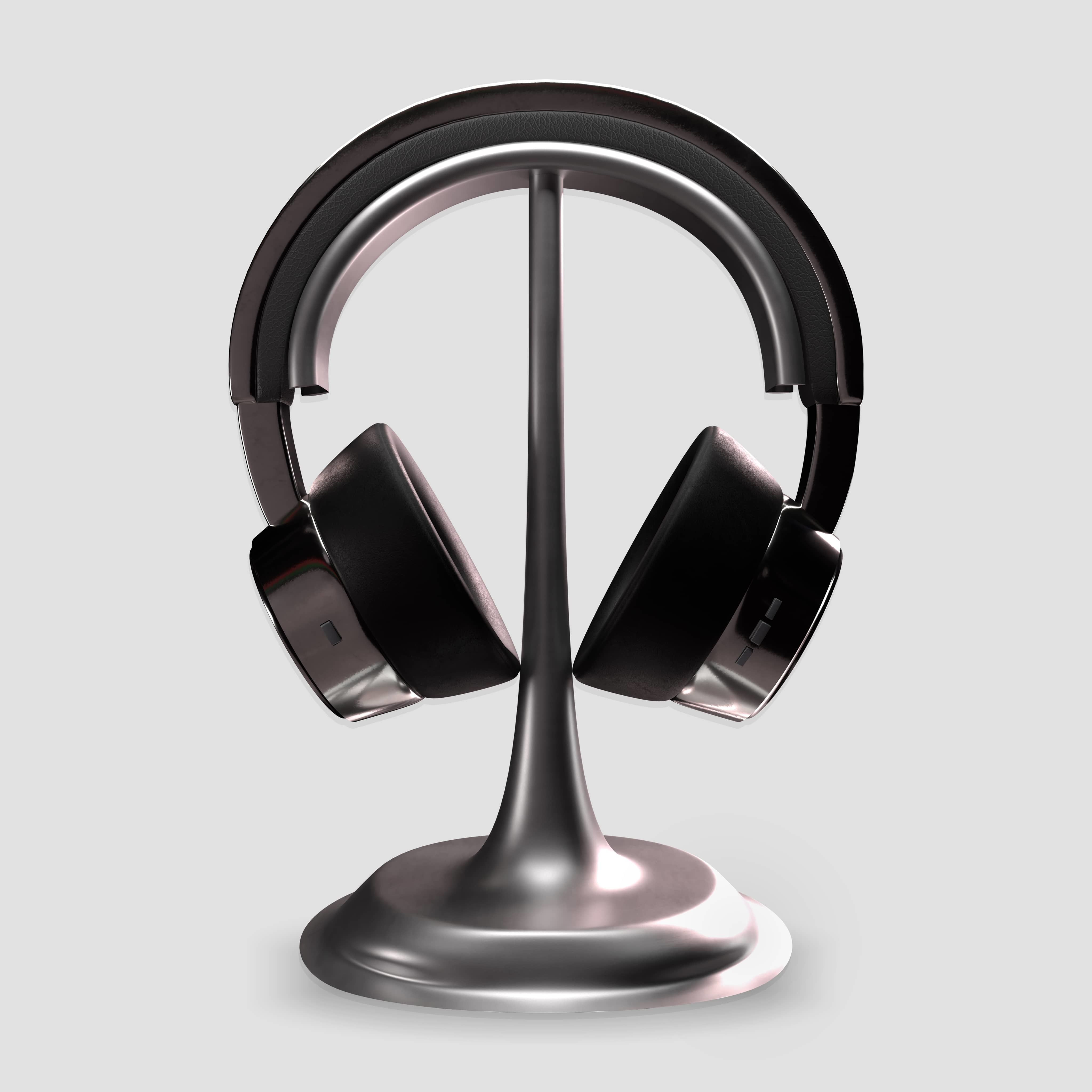 Head phone 3D model_2