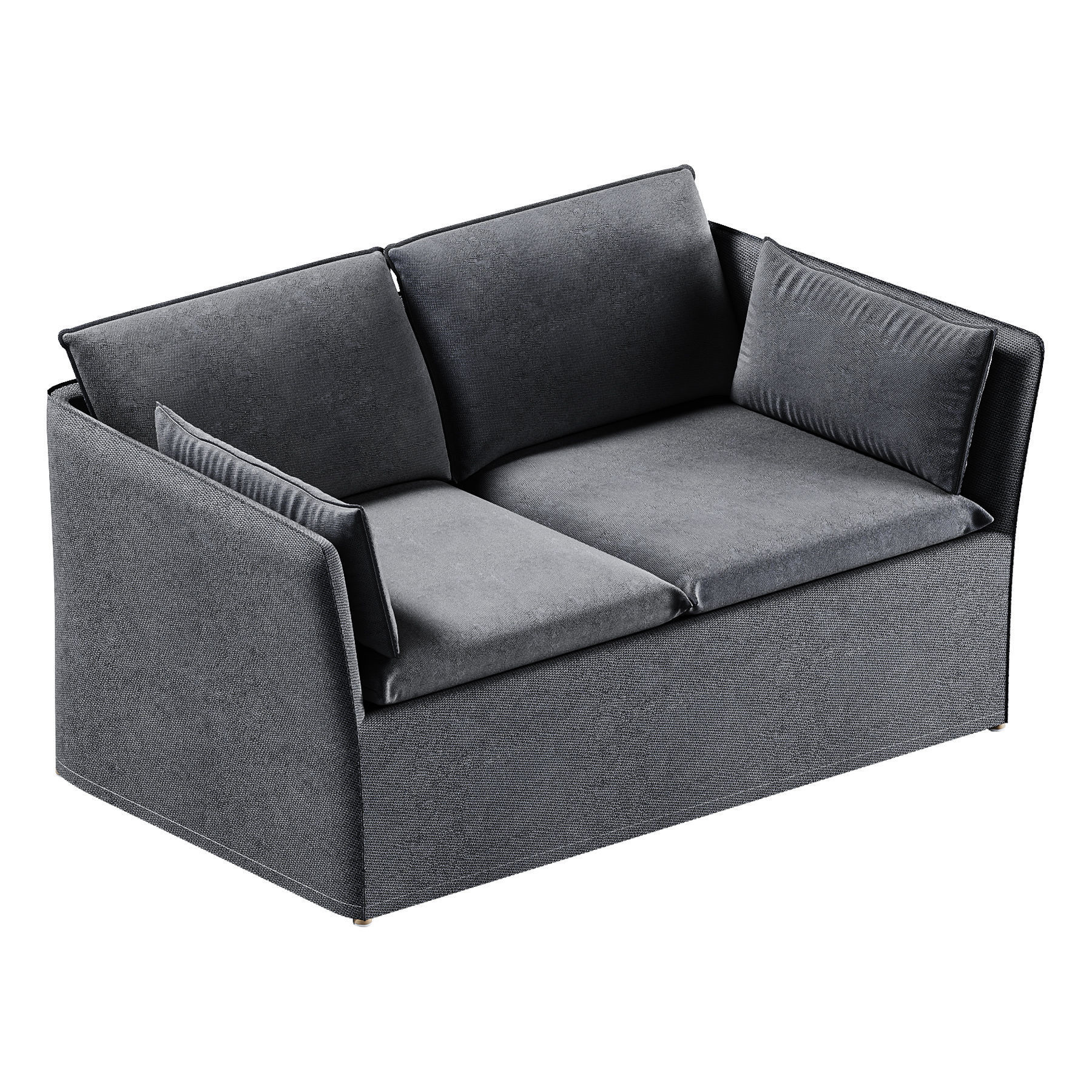 BACKSALEN Sofa IKEA 3D model_4