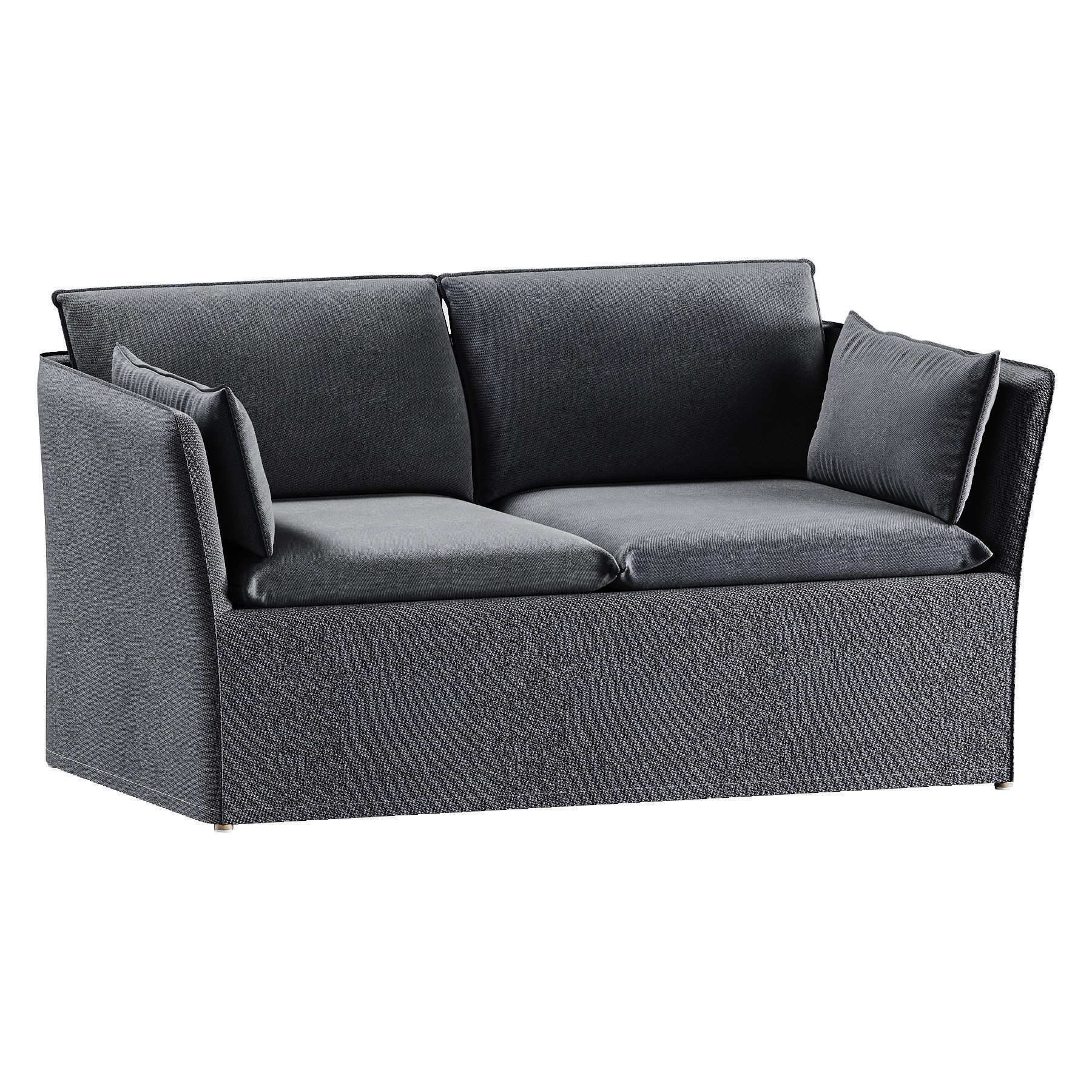BACKSALEN Sofa IKEA 3D model_2