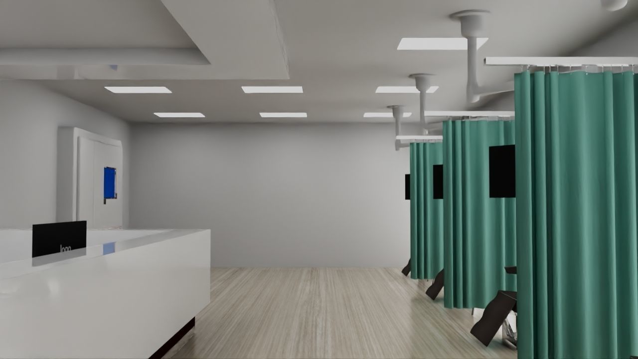 Dialysis Room 3D model_1