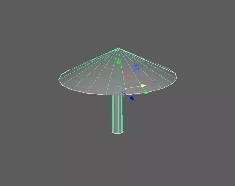 mushroom lamp Free 3D model_0