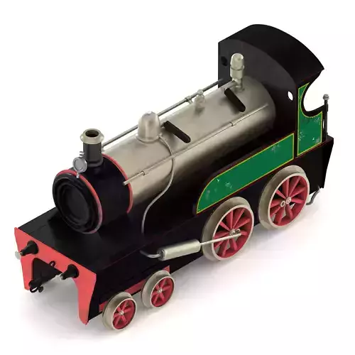 old trian toy 3D model