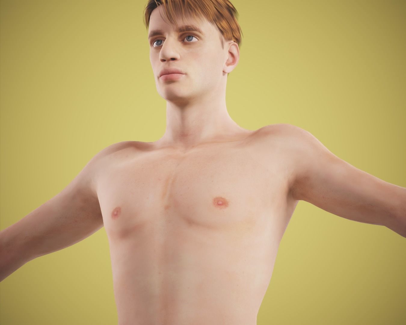 game rigged  boy  sidarat malhotra Low-poly 3D model_5