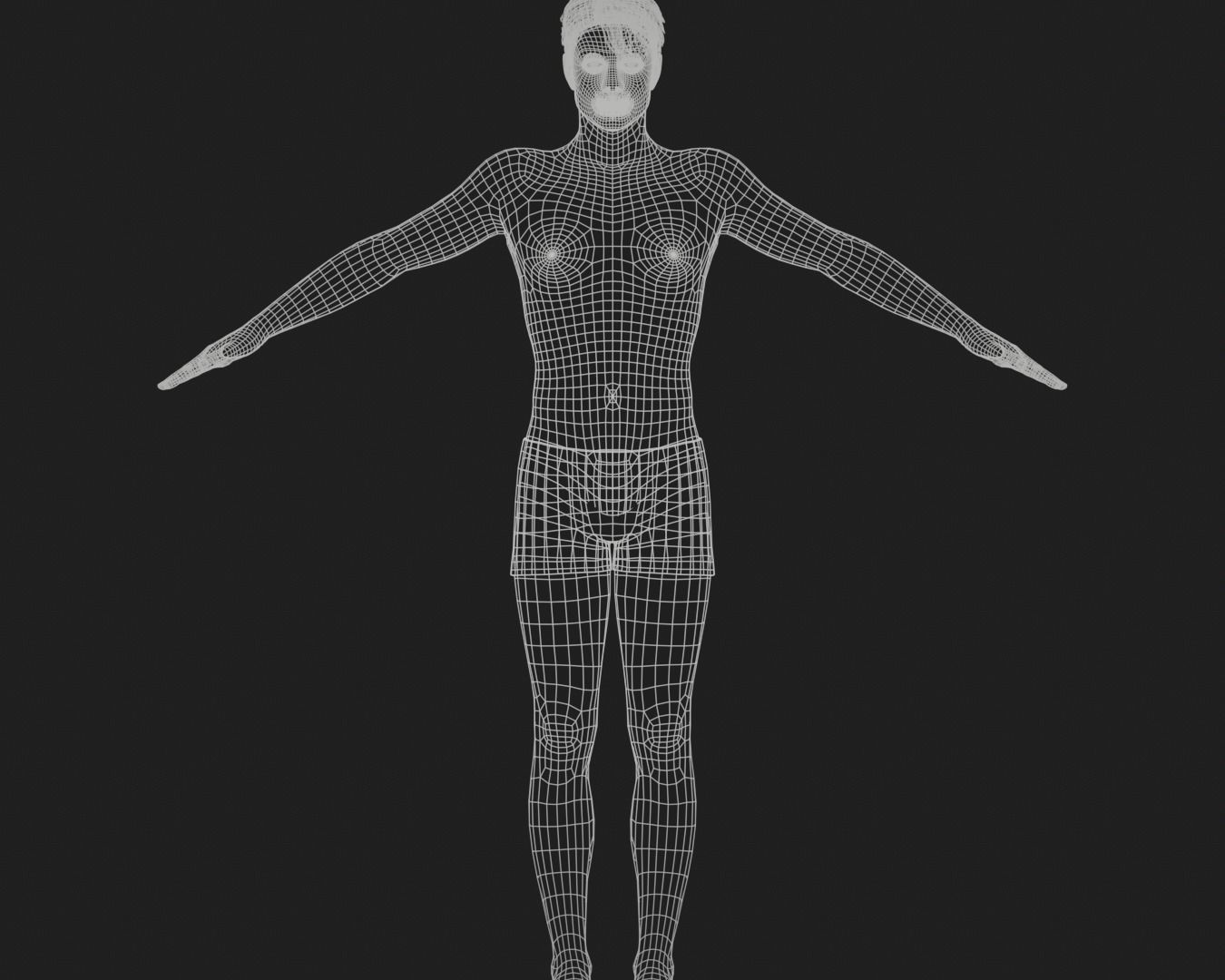 game rigged  boy  sidarat malhotra Low-poly 3D model_8