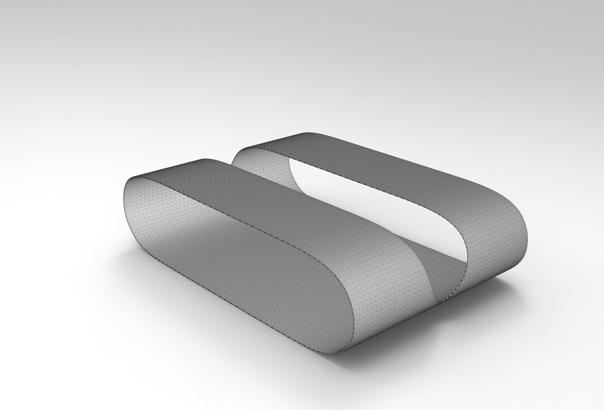 Fork Coffee Table 3D model_5