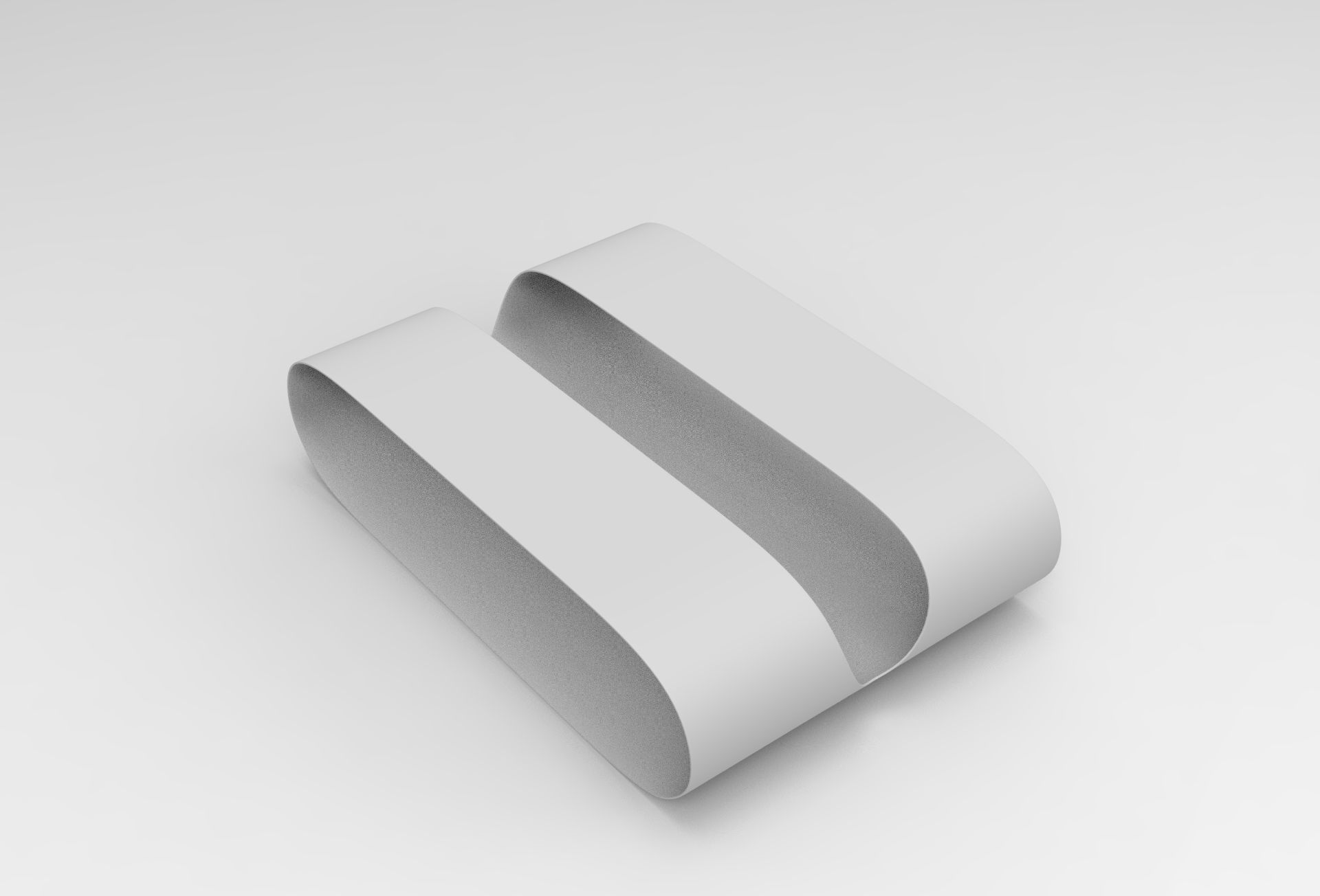 Fork Coffee Table 3D model_7