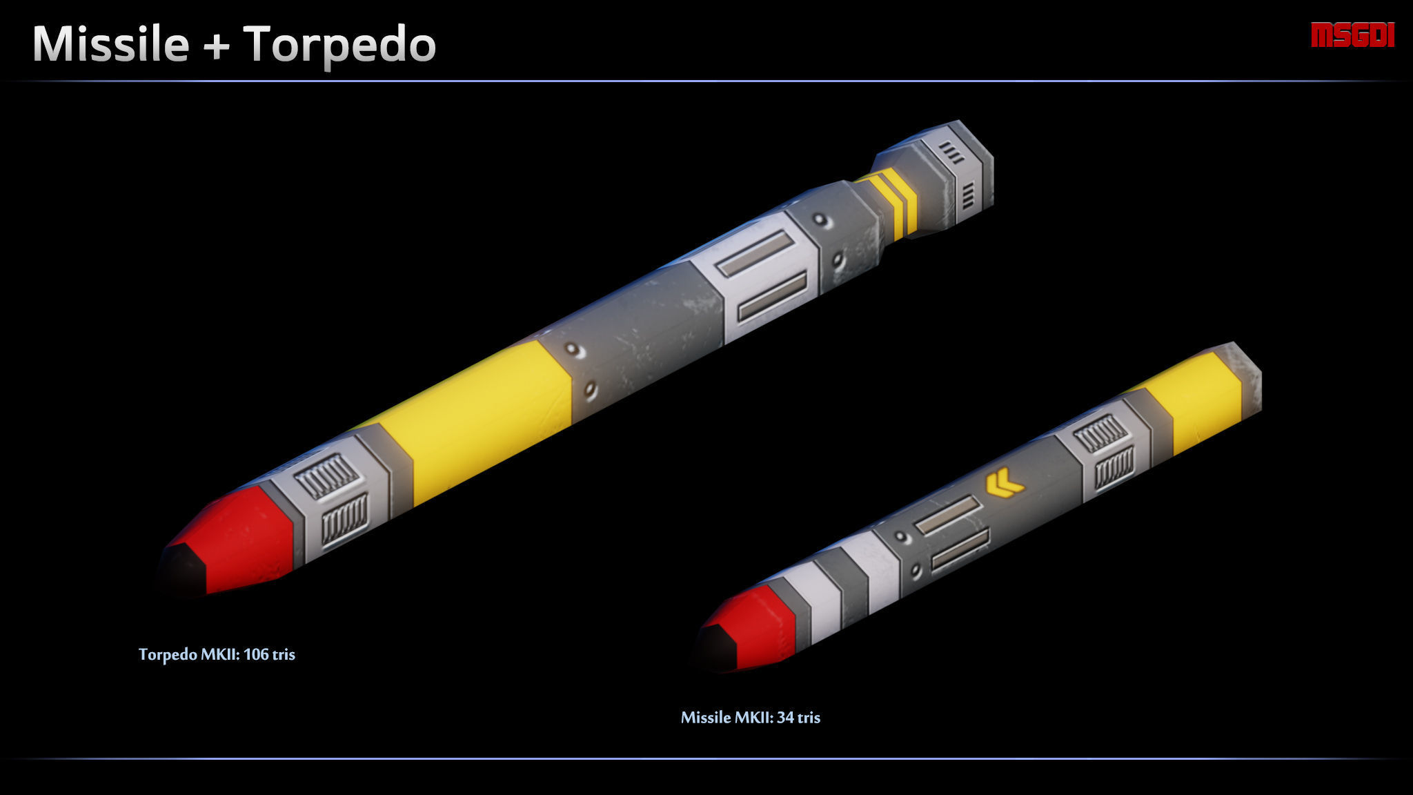 Spaceship Falkenhayn Dreadnought Low-poly 3D model_4