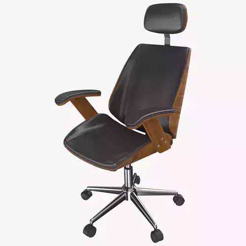 Baxton Hamilton Studio Office Chair 3D model