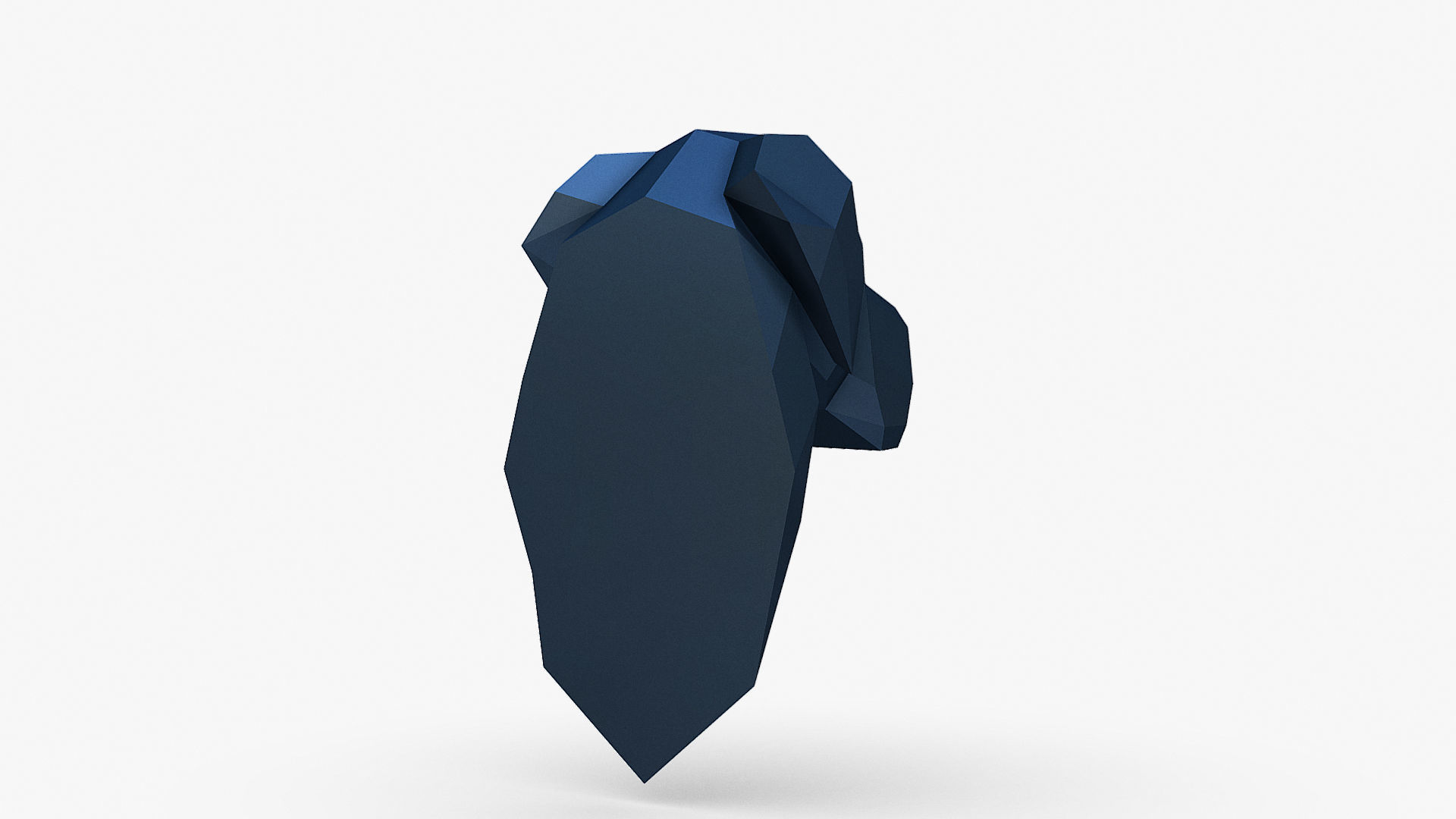 Great Dane head 3D print model_6