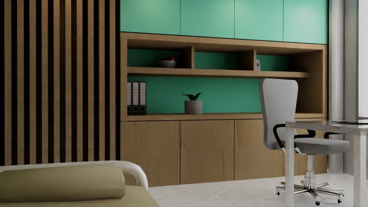 Exam Room 3D model_2