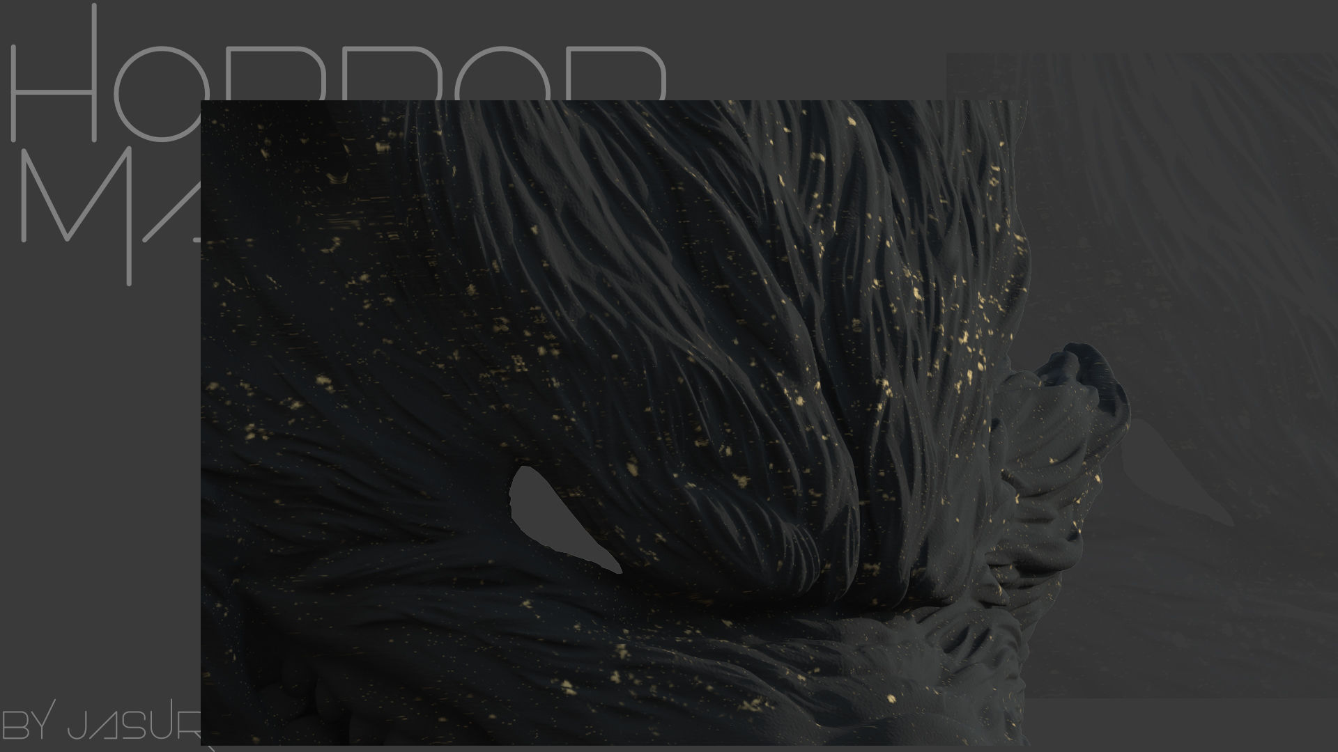 horror mask 3D model_5