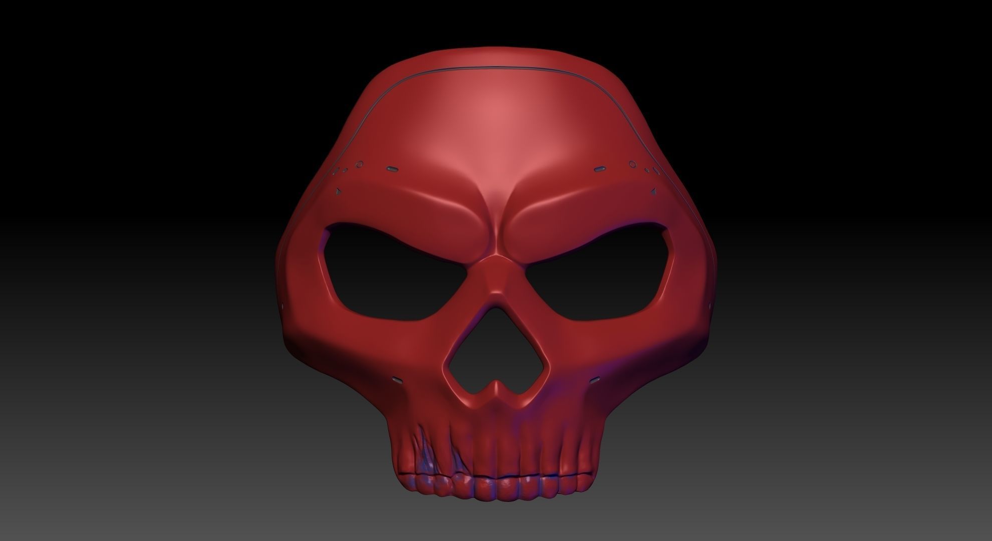 Soap Mask 3D print model_5