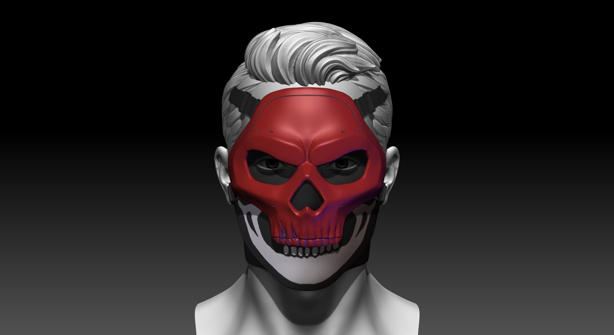 Soap Mask 3D print model_1