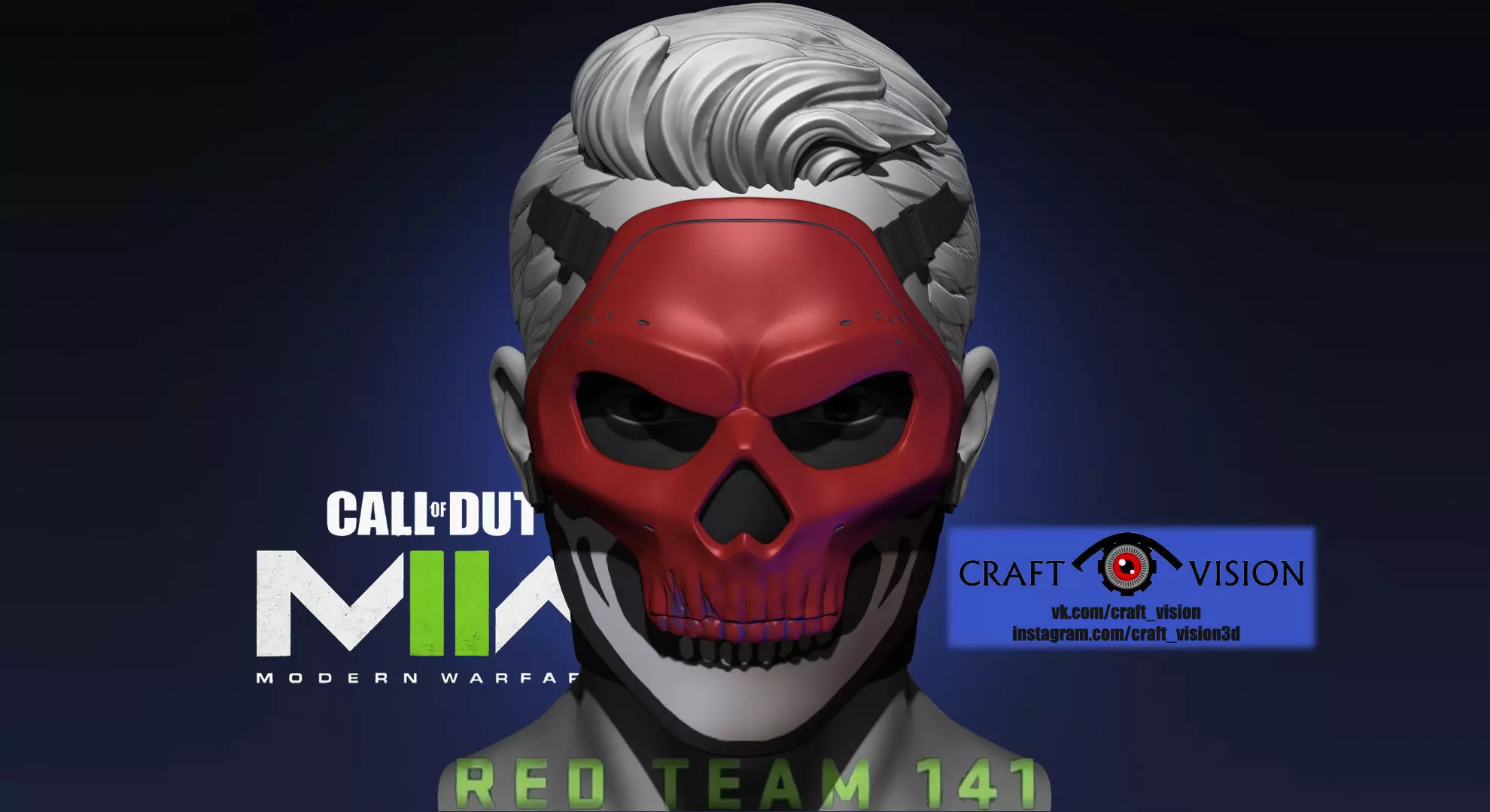 Soap Mask 3D print model_0