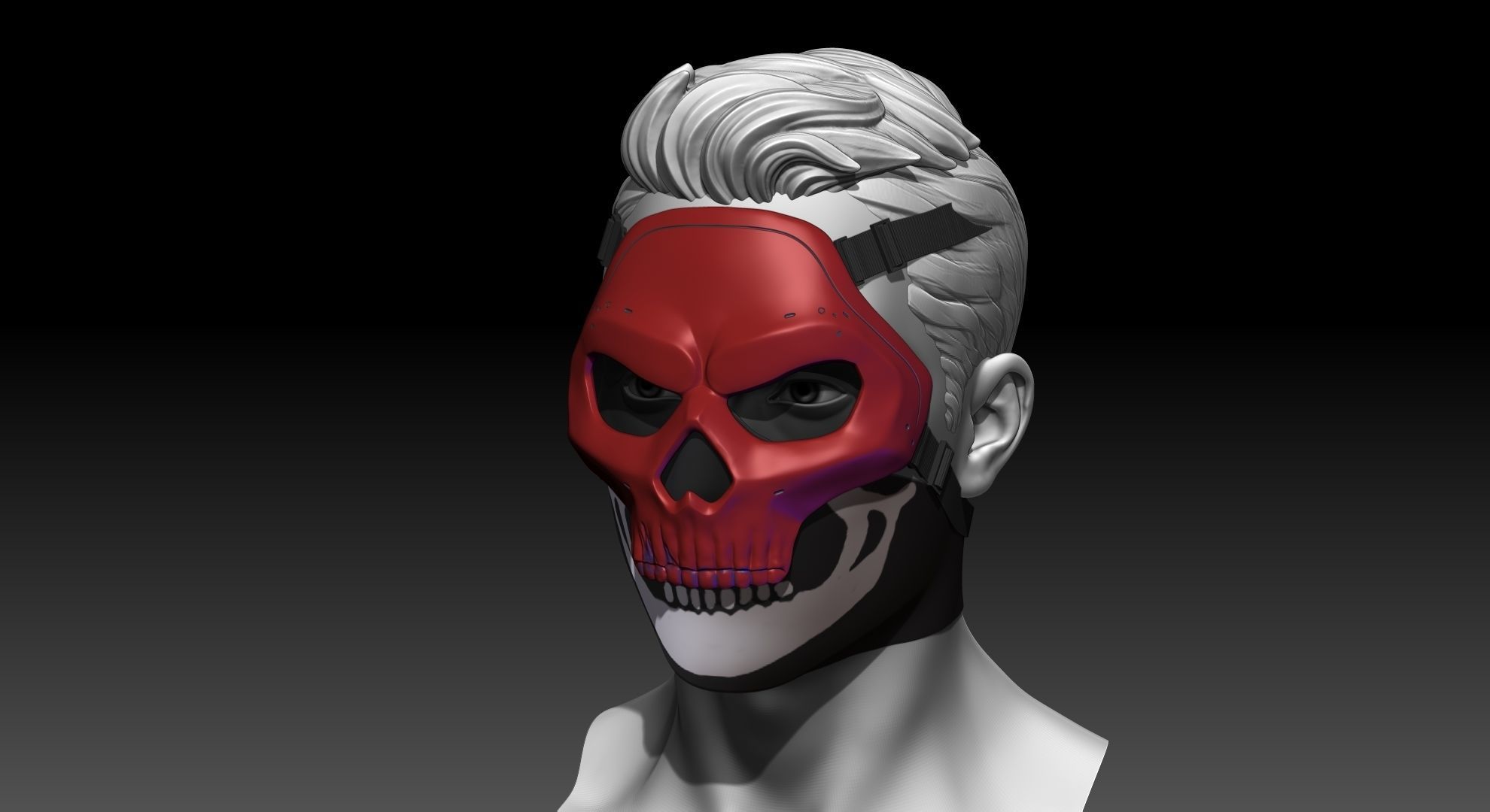 Soap Mask 3D print model_2